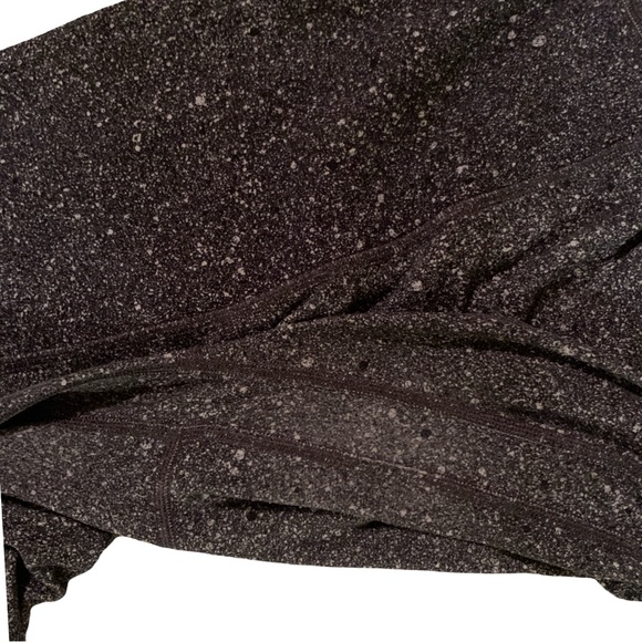 Lululemon Align Pant II 25" Legging Sz 10 Luminesce Splatter Ice Grey Black - Picture 6 of 7